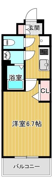 スワンズシティ大阪城コスタの間取り画像