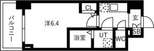 IW RESIDENCE大阪CREST TAPPの間取り画像