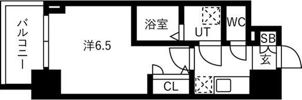 IW RESIDENCE大阪CREST TAPPの間取り画像