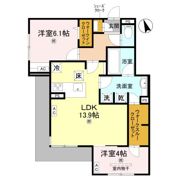 メゾンルル赤川の間取り画像