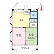 旭ロイヤルハイムの間取り画像