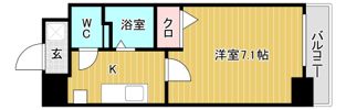 アップルガーデンコート城東の間取り画像