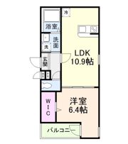 フジパレス今川II番館の間取り画像