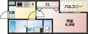 アプローズ新深江の間取り画像