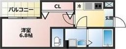 アプローズ新深江の間取り画像