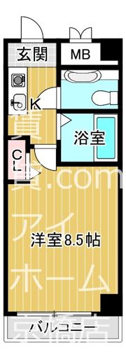メゾン・ド・ヴィレ 城東の間取り画像