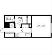 パラドール北加賀屋の間取り画像