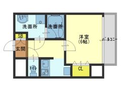 U-ro北巽の間取り画像