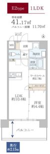 ATKレジデンスなんばの間取り画像