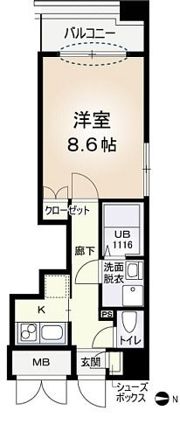 エアリーアベニューの間取り画像