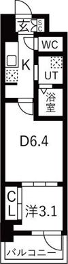 メイクス大阪鶴見の間取り画像