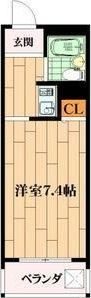 ハイコーポ京阪の間取り画像