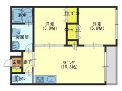 レノバール緑橋の間取り画像