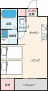 SUN生A号棟の間取り画像