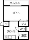 ピロスカーホ・オトワの間取り画像
