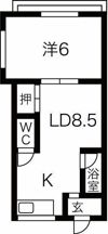 マンションエクセルの間取り画像