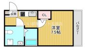 オウルージュ鶴橋の間取り画像