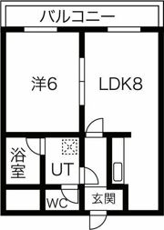 パシフィック花園町の間取り画像
