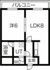 パシフィック花園町の間取り画像