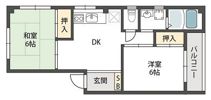 ハイツ永原の間取り画像