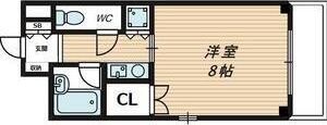 クレスト都島の間取り画像