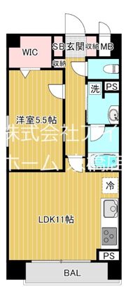 Grand－Place京橋の間取り画像