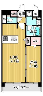 Grand－Place京橋の間取り画像
