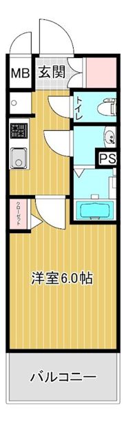 グランカリテ大阪城EASTの間取り画像