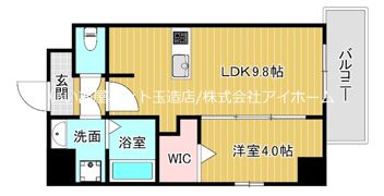 ミラージュパレス天王寺堀越町の間取り画像