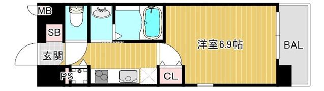 LiveCasa城東野江の間取り画像