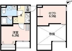 4℃林寺（ヨンドシーハヤシジ）の間取り画像