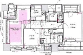 D’グランセ上町台ハイレジデンスの間取り画像