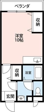 ビィラ今里の間取り画像