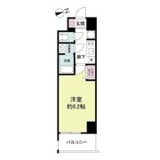 スプランディッド難波WESTの間取り画像