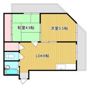 ハイツ南ながらの間取り画像