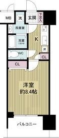 グランカーサ梅田北の間取り画像