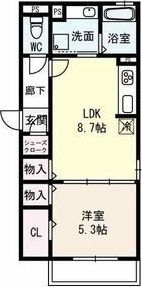 アビタシオン加美北の間取り画像