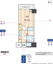 グランドロアール南巽の間取り画像
