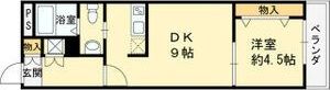 カーサノベンタの間取り画像