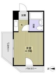 ルネッサンス32番館の間取り画像