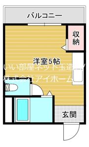 ソレイユ谷町の間取り画像