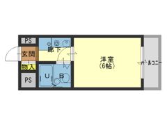 シティピア玉造の間取り画像