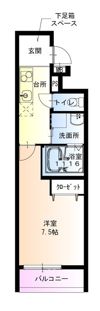 フジパレス出来島EASTV番館の間取り画像
