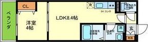 D porta cerezoの間取り画像