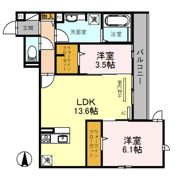 グランコートの間取り画像