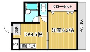 エルミタージュの間取り画像