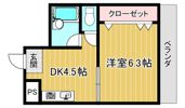 エルミタージュの間取り画像
