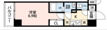 ヒルズパークサイドの間取り画像