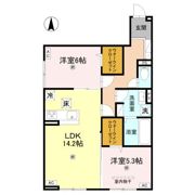 RETORIA阪南町の間取り画像