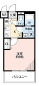 リヴィアス大阪EASTの間取り画像